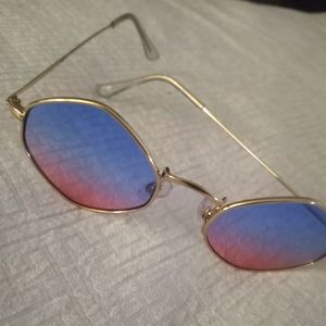 Vintage hexagon sunglasses